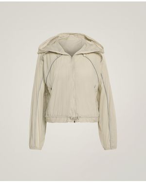 Stella McCartney Truepace Hooded Running Jacket - Natural