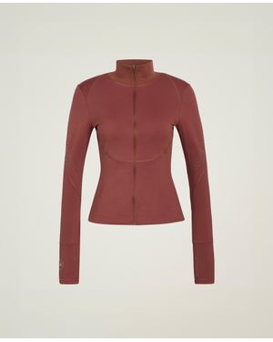 Stella McCartney Truepurpose Long-Sleeve Training Midlayer - Red