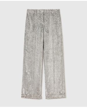 Stella McCartney Fil Coupe Pants - Gray