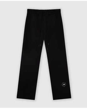 Stella McCartney Logo Straight-leg Sweatpants - Black