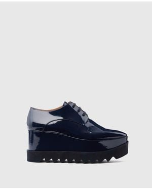 Stella McCartney Limited-edition Elyse Monochrome Platforms - Blue