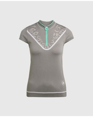 Stella McCartney Truenature Golf Polo Shirt - Gray