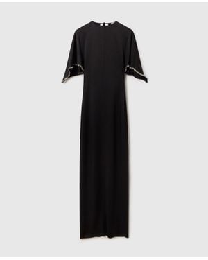 Stella McCartney Embellished Handkerchief Dress - Black
