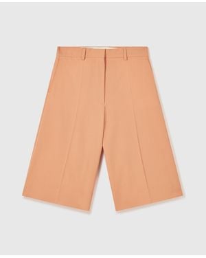 Stella McCartney Bermuda Wide Leg Classic Tailoring - White