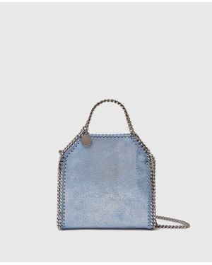 Stella McCartney Dotted Falabella Tiny Tote Bag - Blue