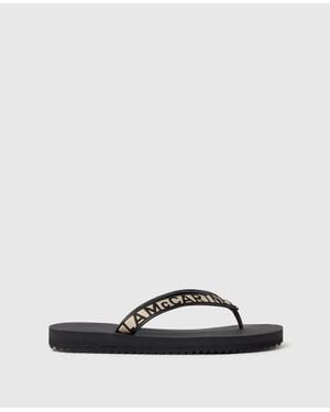 Stella McCartney Logo Webbed Thong Sandal - Multicolour