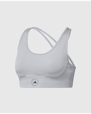 Stella McCartney Truestrength Yoga Bra - Gray