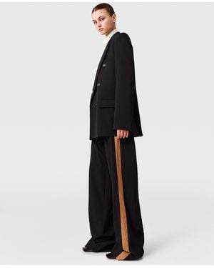 Stella McCartney Double-Breasted Boyfriend Blazer - White