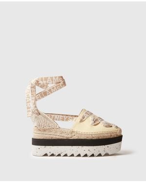 Stella McCartney Gaia Platform Espadrilles - White