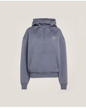 Stella McCartney Truecasuals Half-zip Hoodie - Blue