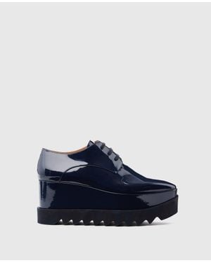Stella McCartney Limited-edition Elyse Monochrome Platforms - Blue