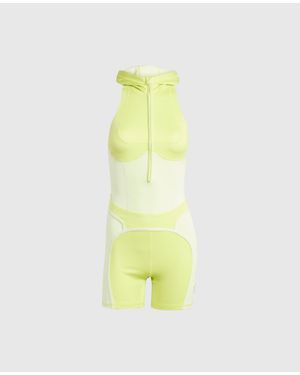 Stella McCartney Truelife Hooded Onesie - Yellow