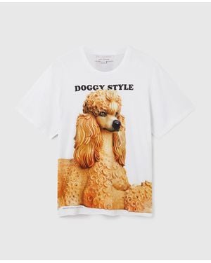 Stella McCartney Jeff Koons Doggy Style T-Shirt - White
