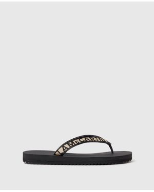 Stella McCartney Logo Webbed Thong Sandal - Multicolor