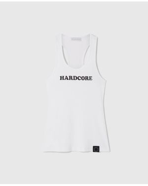 Stella McCartney Hardcore Slogan Tank Top - White