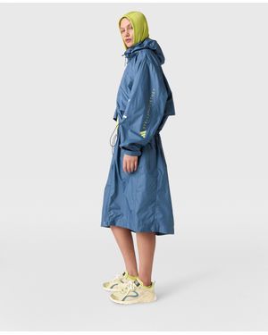 Stella McCartney Truelife Long Parka Jacket - Blue