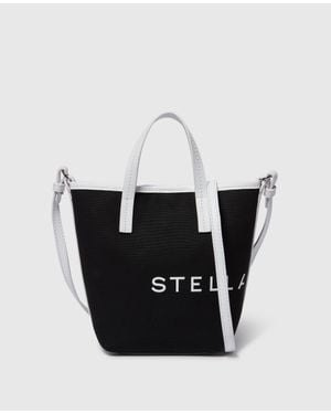 トートバッグ STELLA MCCARTNEY SMC Bananatex' large shopping bag Stella McCartney Smc Bananatex Large Tote Bag in Natural | Lyst