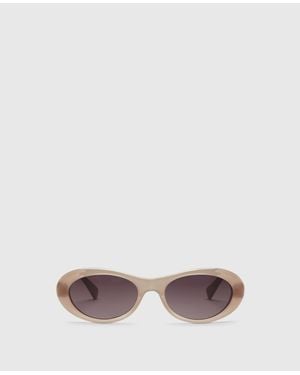 Stella McCartney Logo Oval Sunglasses - Multicolor