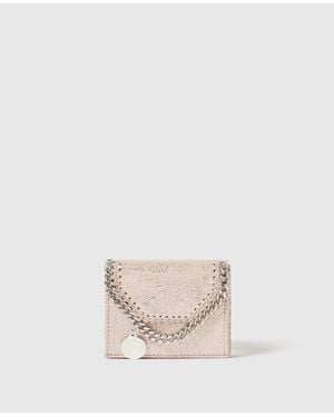 Stella McCartney Falabella Trifold Wallet With Chain - White