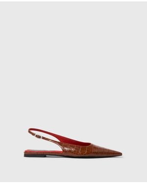 Stella McCartney Elsa Slingback Flats - White