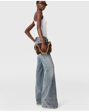 Stella McCartney Vintage Wash Bootcut Jeans - Blue