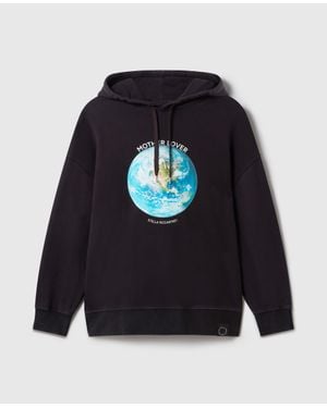 Stella McCartney Mother Lover Boyfriend Hoodie - Blue