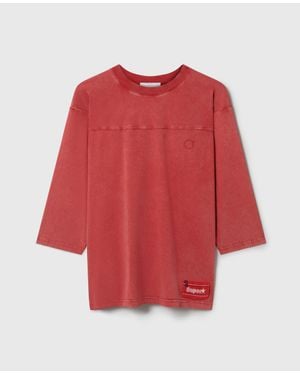 Stella McCartney Superstar Cotton Soccer T-shirt - Red