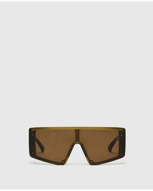 Stella McCartney Translucent Square Sunglasses - Multicolour