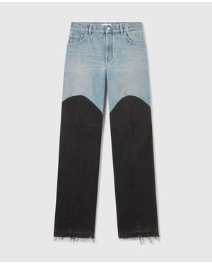 Stella McCartney Patchwork Panel Denim Jeans - Blue