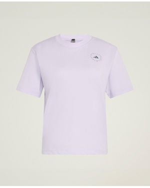 Stella McCartney Logo Classic T-Shirt - Purple