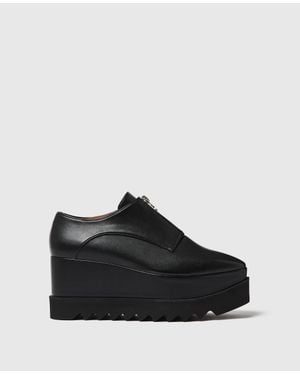 Stella McCartney Elyse Zip Platforms - Black