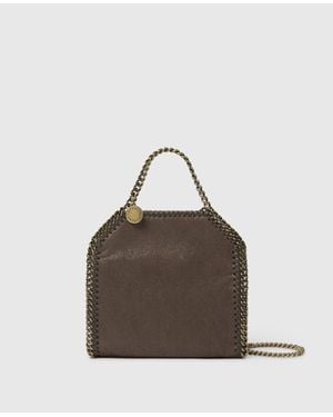 Stella McCartney Falabella Tiny Tote Bag - Brown