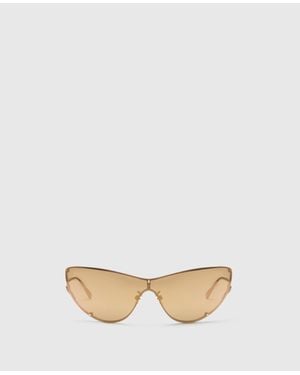 Stella McCartney Translucent Cat-eye Sunglasses - Natural