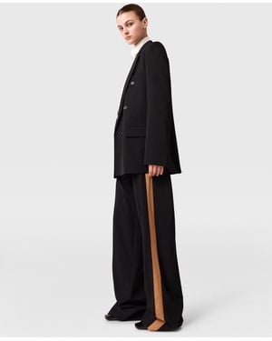 Stella McCartney Double-Breasted Boyfriend Blazer - White