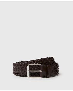 Stella McCartney Woven Buckle Belt - White