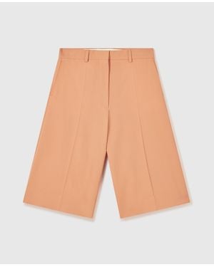 Stella McCartney Bermuda Wide Leg Classic Tailoring - White