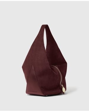 Stella McCartney Appaloosa Medium Bucket Bag - Red