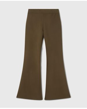 Stella McCartney Compact Knit Pants - Green