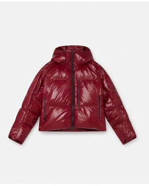 Stella McCartney Truenature Short Padded Coat - Red