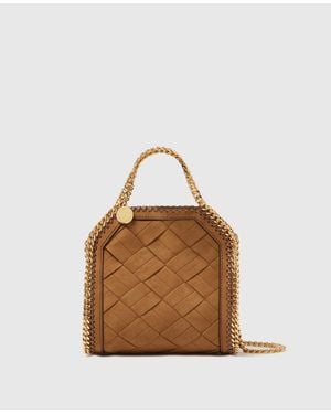 Stella McCartney Falabella Tiny Tote Bag - Brown