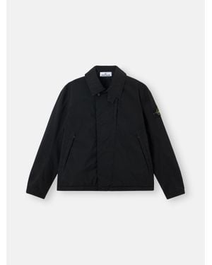 Stone Island Q100011 Light Compact Touch Poly-Tc - Black
