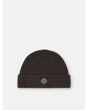 Stone Island N100012 Light Rws Geelong Wool - Black