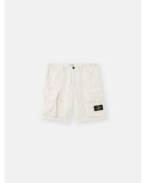 Stone Island L100009 Cotton Nylon Micro Ripstop - Natural