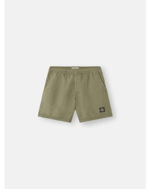 Stone Island B100B09 Brushed Nylon - Green