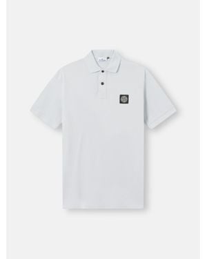 Stone Island Cotton Polo Shirt - White