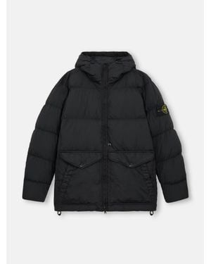 Stone Island 40723 Crinkle Reps R-Ny - Black