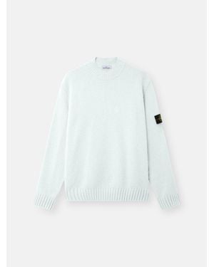 Stone Island Cotton Jumper Light - White