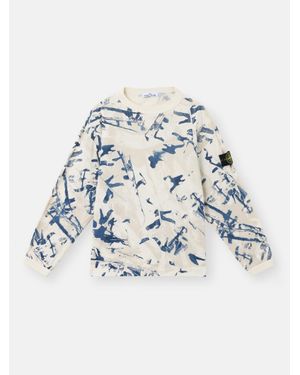 Stone Island 6100036 Scan Camo On Textured Jersey - Multicolour