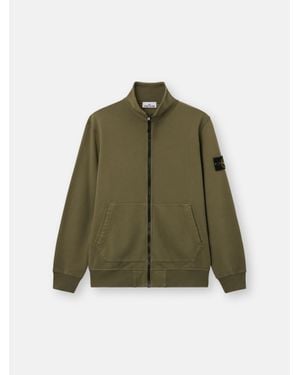 Stone Island 6100063 Organic Cotton Fleece - Green