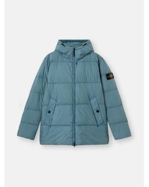 Stone Island 4100037 Crinkle Reps Ny - Azul